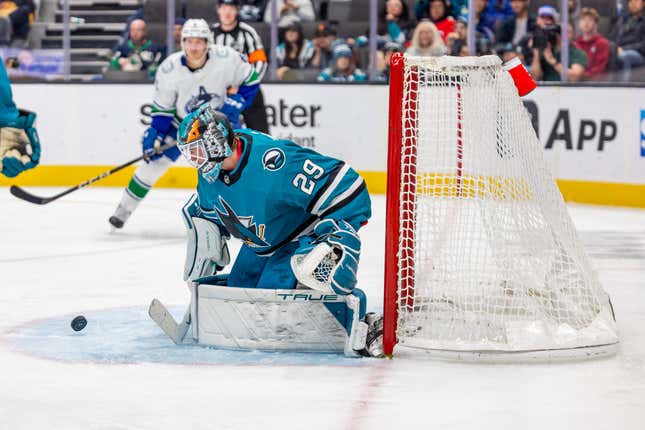 The San Jose Sharks have given up 20 goals in their last two games.