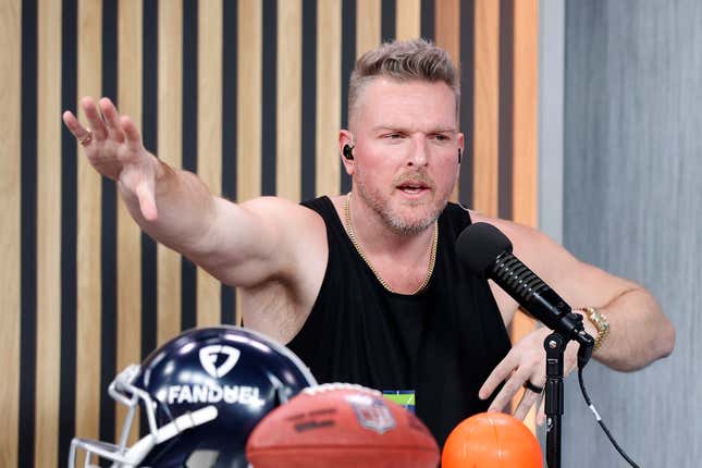 Pat McAfee and his exposed armpits have given Aaron Rodgers too large of a platform
