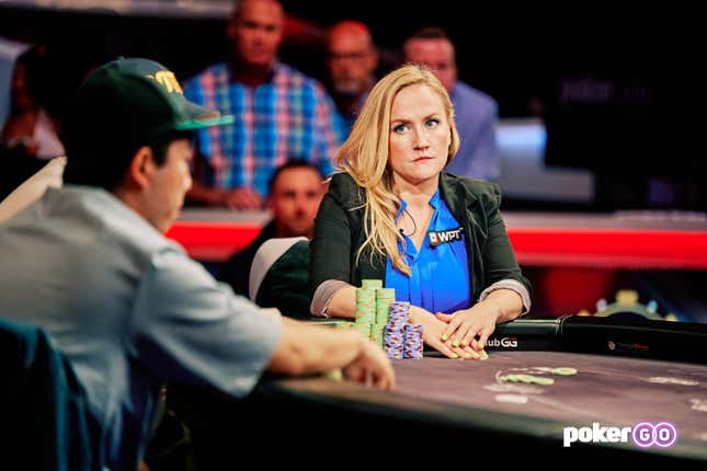 The likable Jamie Kerstetter came close to winning her first WSOP bracelet.